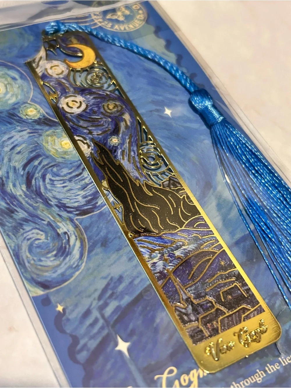 Flower Shadow Bookmark Series van gogh